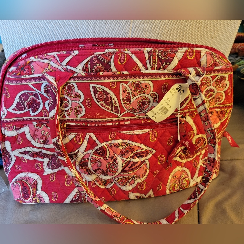 Vera Bradley Red Hobo purse